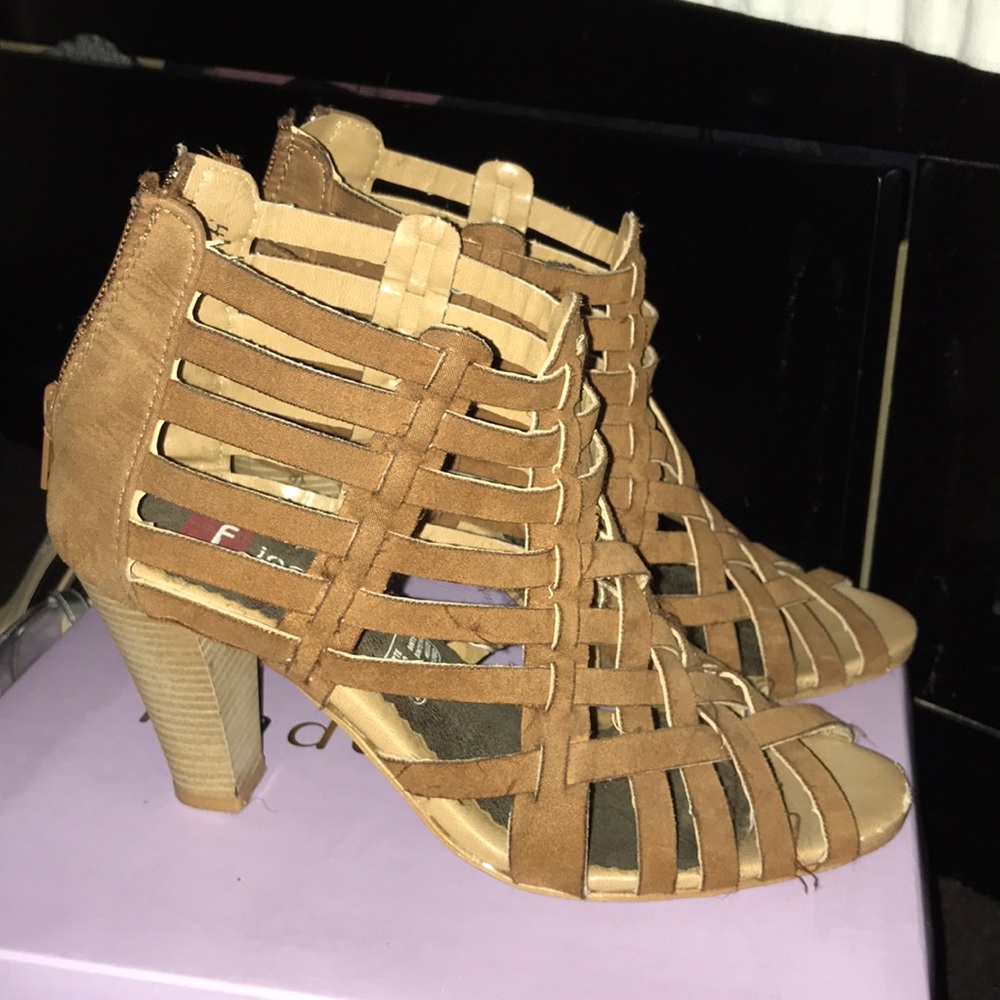 Caged heels